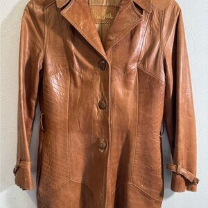 Vintage Women's skin gear Leather Jacket